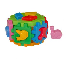 Куб "Розумний малюк. Гексагон" (сортер)