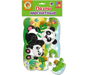 Магнітні пазли "Панда"