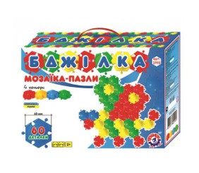 Мозаїка пазли "Бджілка Технок" (60 дет)