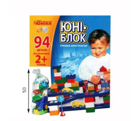 Конструктор "Юні-блок" (94 деталі)