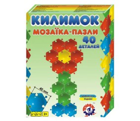 Мозаїка-пазл "Килимок" (40 елементів)