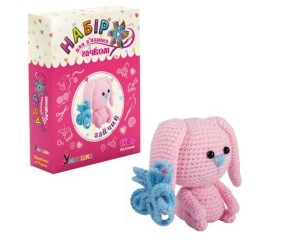 Набір для в'язання "М'яка іграшка: Зайчик"