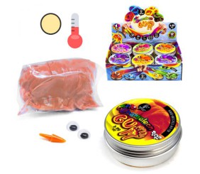 Жуйка для рук "Хамелеон", кораловий → жовтий (укр)