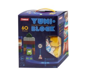 Конструктор дитячий "YUNI-BLOCK" 60 деталі