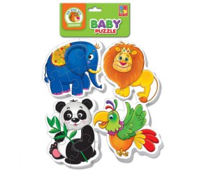 Бебі пазли "Зоопарк"