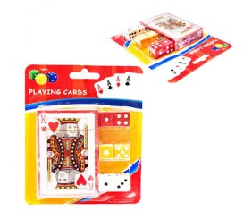 Ігровий набір "Карти і кістки"