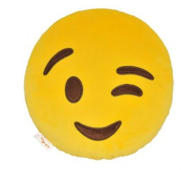 Подушка емоджі "Flirt"