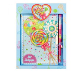 Блокнот на замочку