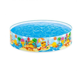 Басейн "Качиний риф" від 3-х років, діаметр 122 см, висота 25 см, 218 л