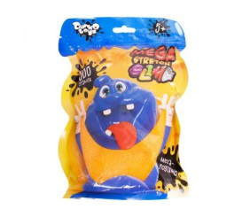 Слайм "Mega Stretch Slime" 500 г укр помаранчевий
