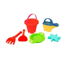 Пісочний набір "Вежа" червоний