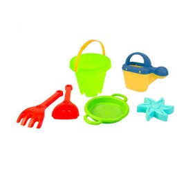 Пісочний набір "Вежа" салатовий