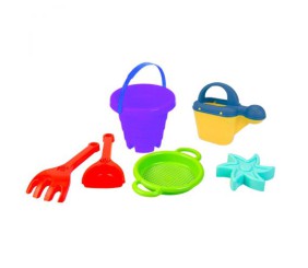 Пісочний набір "Вежа" бузковий