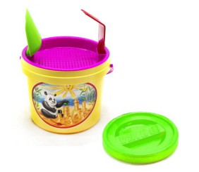 Пісочний набір (5 предмета) жовтий