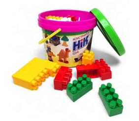Конструктор дитячий у відрі "НИК" (52 деталі)