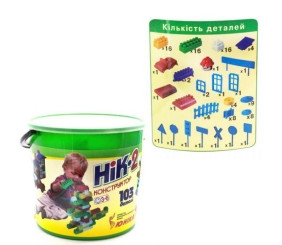 Конструктор "НИК-2" (103 деталі)