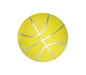 М'яч баскетбольний жовтий, розмір 7