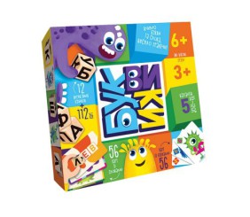 Настільна гра "Буквікі" (укр)