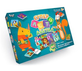 Настільна гра "Суперлото. Азбука" укр