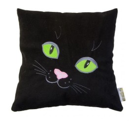 Подушка "Зеленоокий котик"