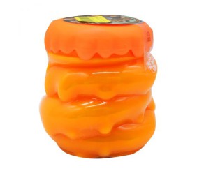 Слайм з блискітками (помаранчевий) укр