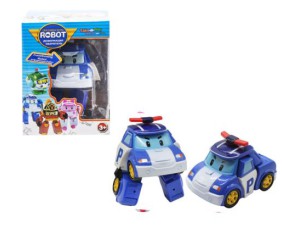 Трансформер "Робокар Поли: поліцейська машина Полі"