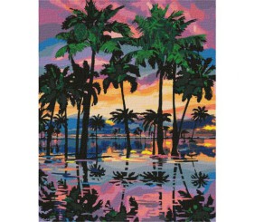 Картина за номерами "Південна романтика" ★★★★★