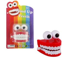 Заводна іграшка "Зуби з очима"
