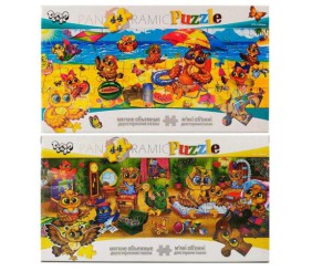 Пазл двосторонній "Сови", 44 деталі