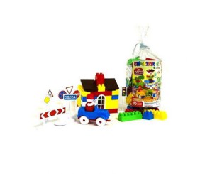 Пластиковий конструктор "Юні будівельники", 70 дет