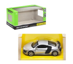 Машинка "Audi R8 GT" з серії "Автопром", сірий