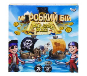 Настільна розважальна гра "Морський бій. Pirates Gold", укр