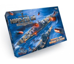 Настільна гра "Морський бій", укр
