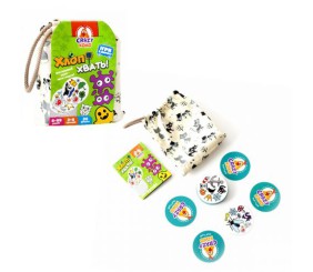 Гра в мішечку "Хлоп! Хвать!", Укр