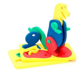 М'який 3D пазл "Годзилла"