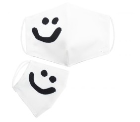 Багаторазова 4-х шарова захисна маска "Смайл" розмір 3, 7-14 років
