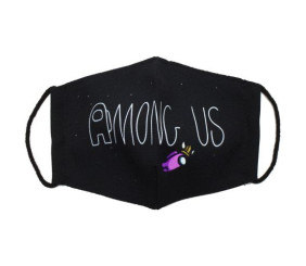 Багаторазова 4-х шарова захисна маска "Among Us" розмір 3, 7-14 років