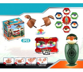 Динозавр запускний "Битва динозаврів", 2 штуки