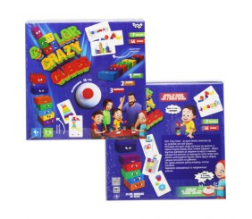 Цікава розважальна гра "Color Crazy Cubes", укр
