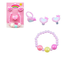 Набір прикрас "Милі сердечка"