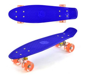 Пенні Борд з колесами, що світяться, синій