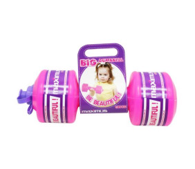 Гантель-пляшечка "Для дівчинки", велика (рожева)
