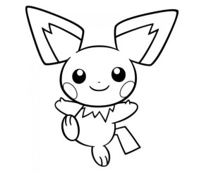 Розпис по полотну "Пікачу"