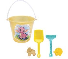 Пластиковий набір "Дракоша", золотистий