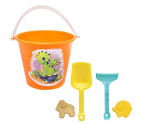 Пластиковий набір "Дракоша", помаранчевий