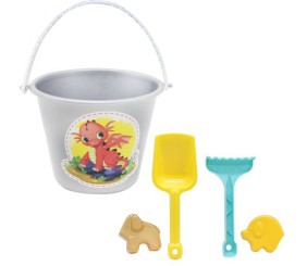 Пластиковий набір "Дракоша", сірий