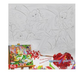 Розпис на полотні "Чарівні феї"