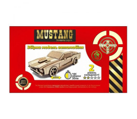 Дерев'яний конструктор "Автомобіль Mustang "