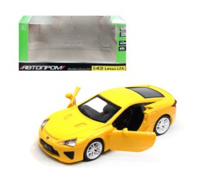 Машина металопластикова "Lexus", жовта