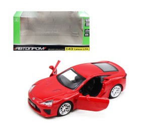 Машина металопластикова "Lexus", червона